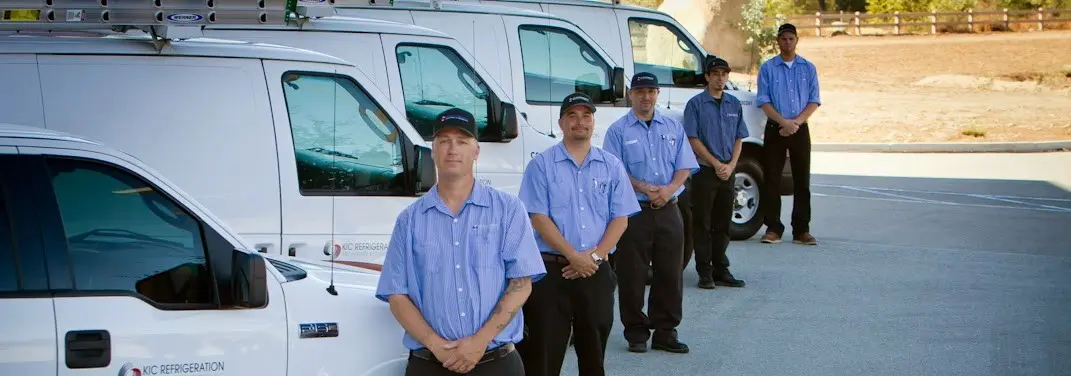 KIC Refrigeration crew ready for Mini Split Repair jobs across Leland